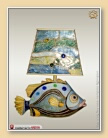 Настольный светильник  "Рыба"